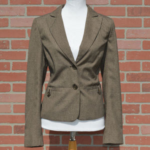 Ann Taylor long sleeve jacket blazer suit size 10